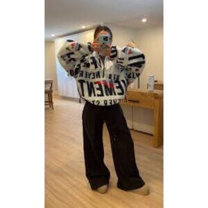 FREE PEOPLE Movement Hit The Slopes Printed Pullover in Stand Out Never Still